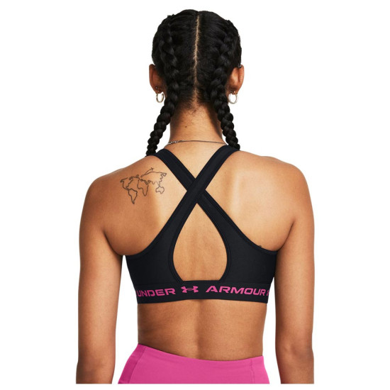 Under Armour Γυναικείο μπουστάκι Mid Crossback Sports Bra Under Armour Γυναικείο μπουστάκι Mid Crossback Sports Bra
